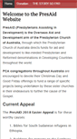 Mobile Screenshot of presaid.org.au